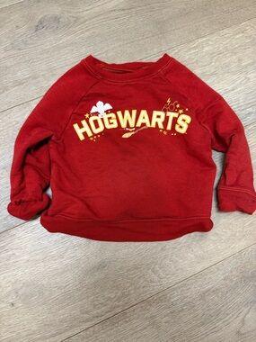Little Sleepies Red Hogwarts Sweatshirt